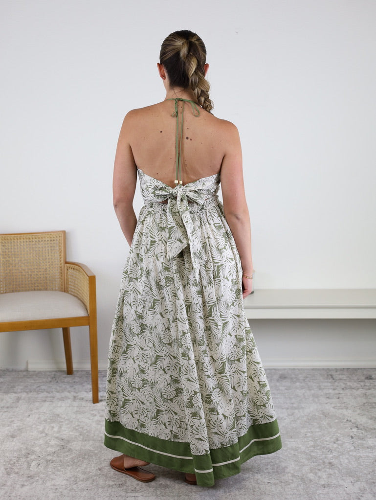 Kyle Resort Print Maxi Dress