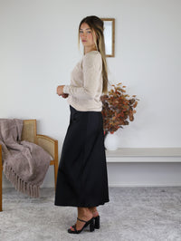 Z Supply - Izabel Luxe Satin Skirt