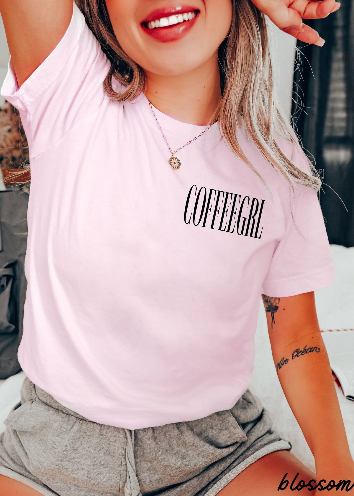 Chloe Vs Tank - Coffeegrl Coffee Comfort Colors Tee *19 Colors (S-3X): Large / Espresso