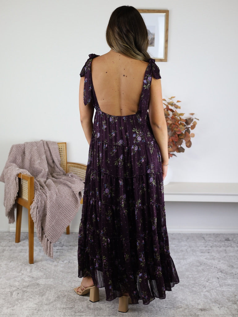 Sasha Floral Midi Dress