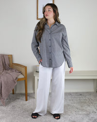 Seaport Button Up Top