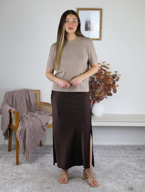 Cash Short Sleeve Sweater