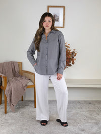 Seaport Button Up Top