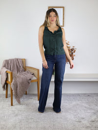 Mable Button Front Tank Top