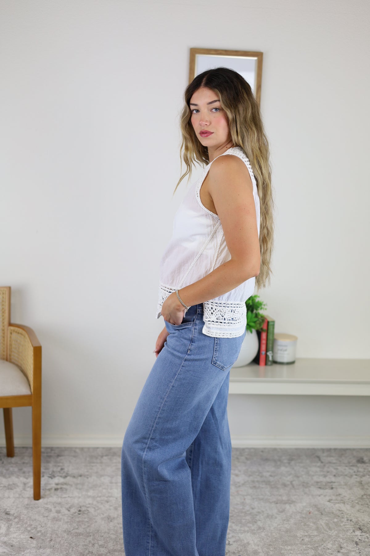 Missy Lace Top