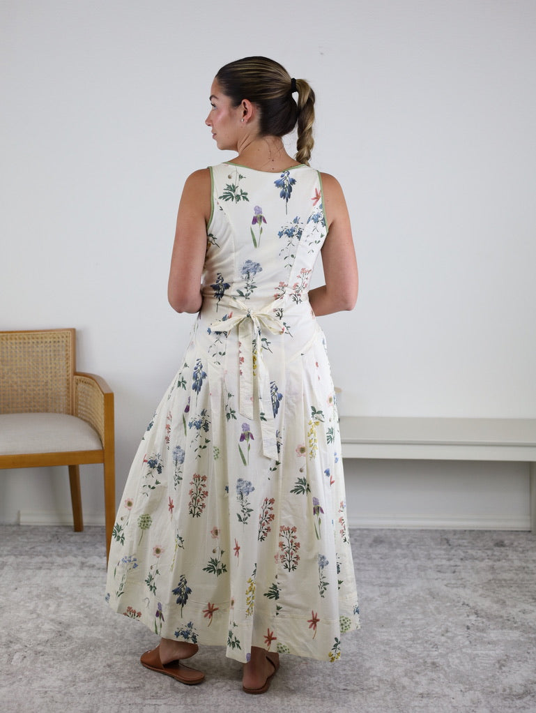 Dottie Cotton Floral Maxi Dress