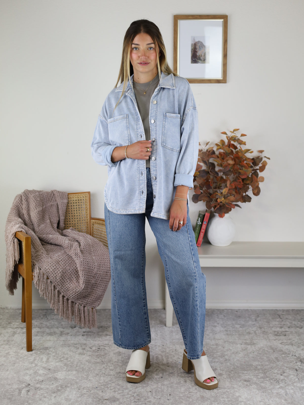 Z Supply - All Day Knit Denim Jacket