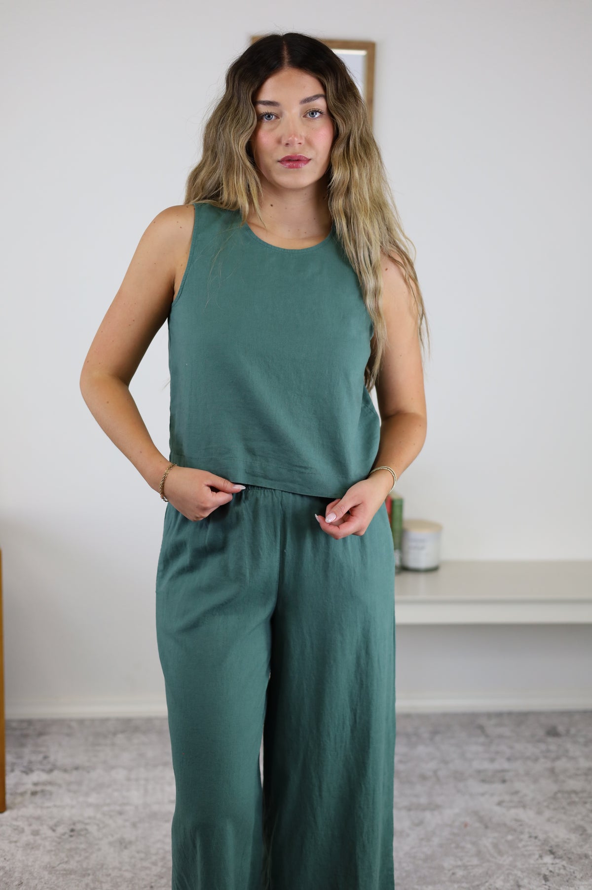 Sloane Linen Top