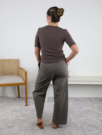 Kit Twill Carpenter Pant - Pebble