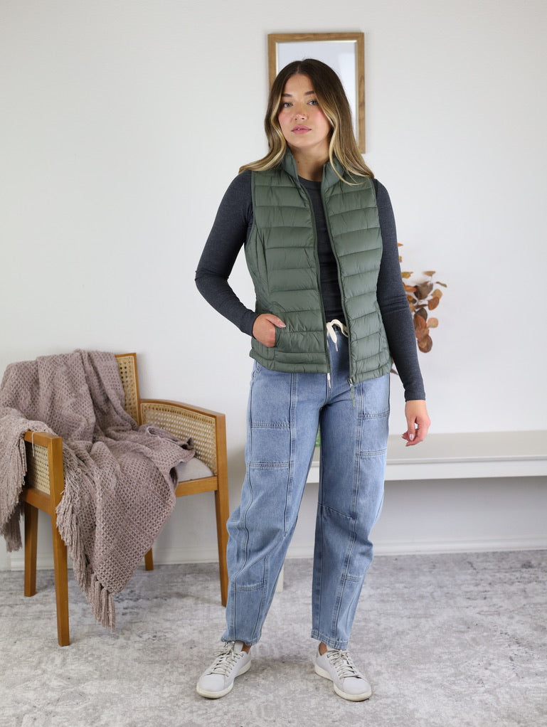 Everly Lightweight Quilted Vest
