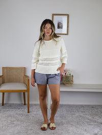 Olive Tie-Front High-Waisted Shorts