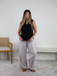 Heritage Linen Blend Blouse