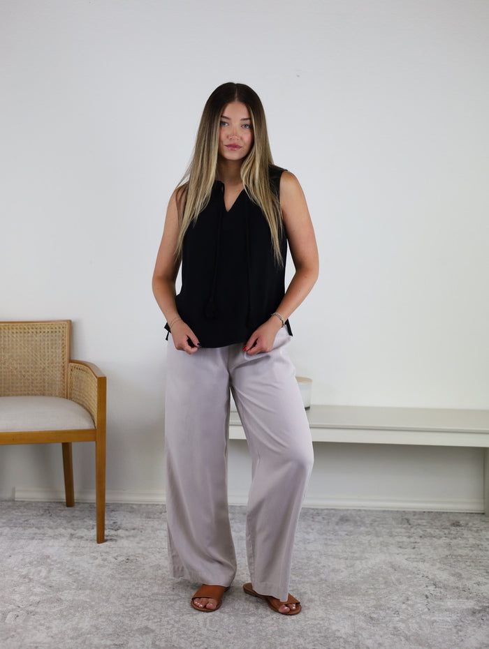 Heritage Linen Blend Blouse