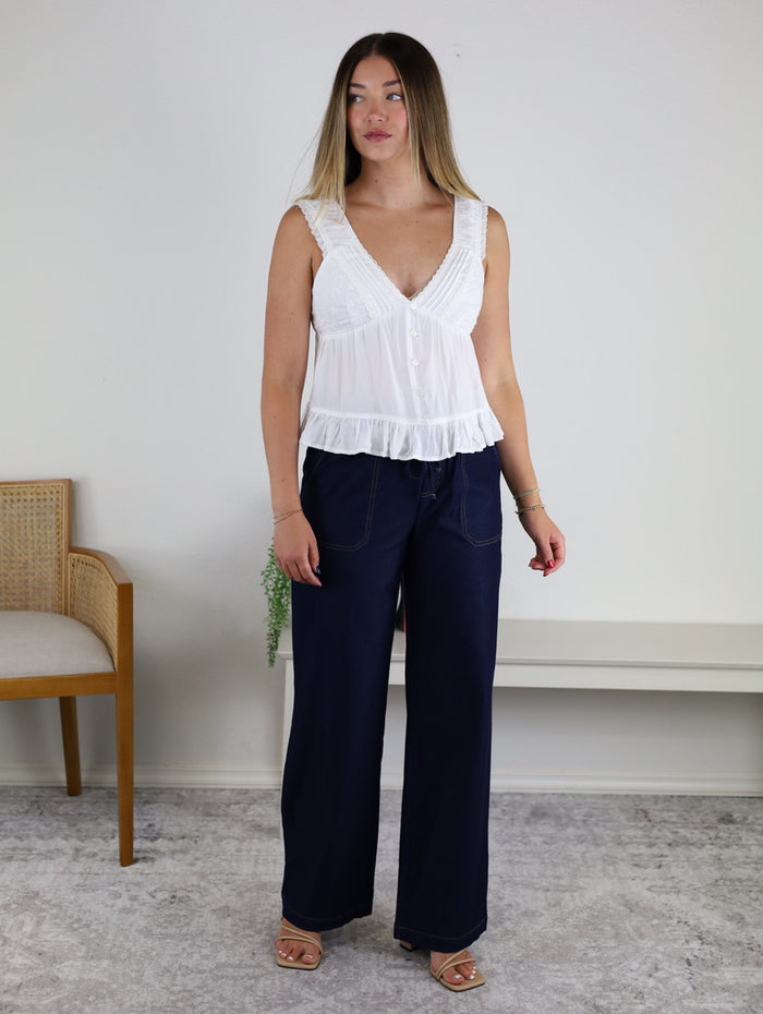 Stella Knit Wide Leg Pant