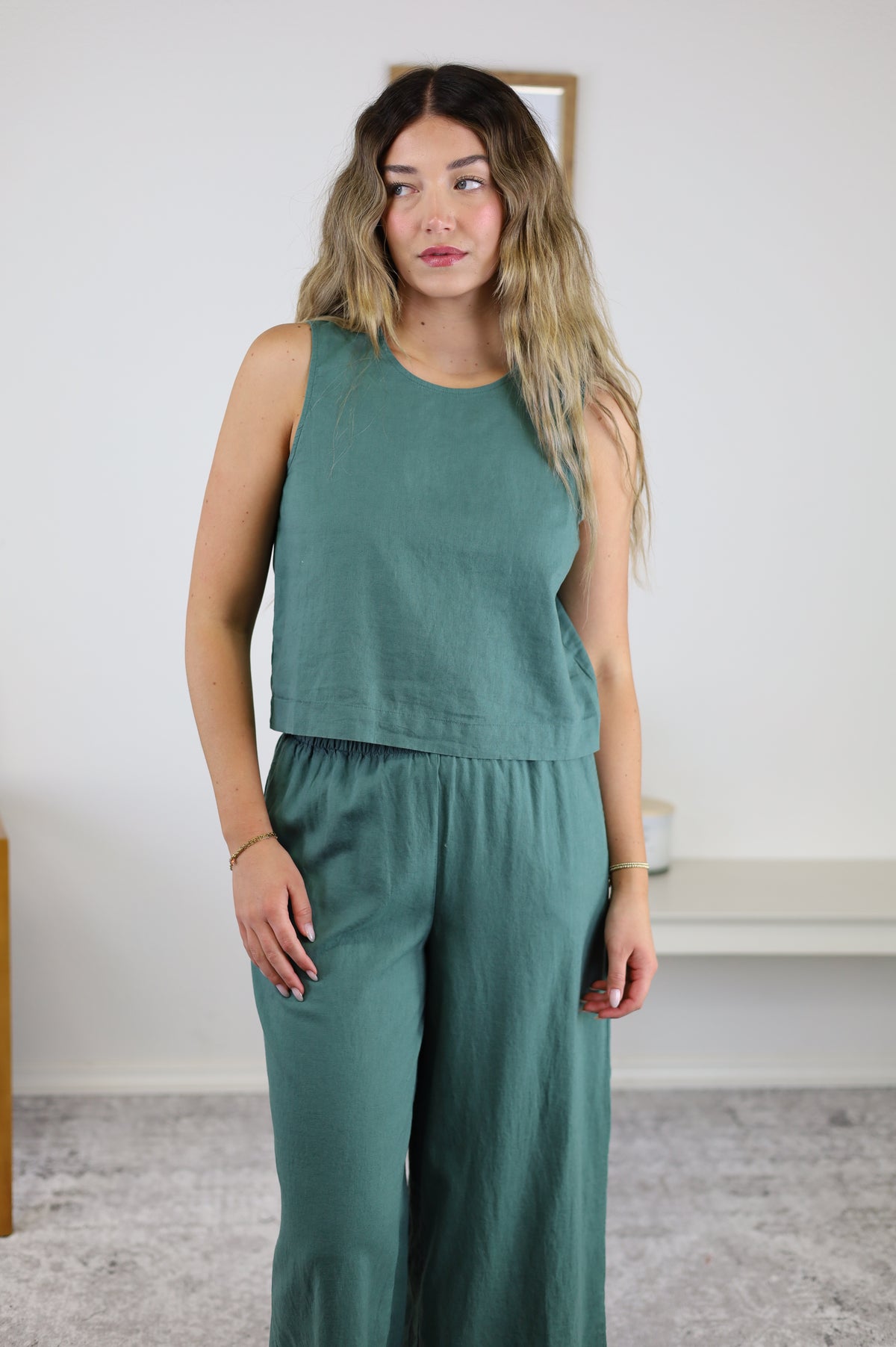 Sloane Linen Top