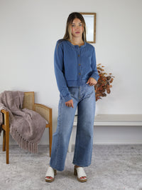 Z Supply - Daily Knit Denim Cardigan