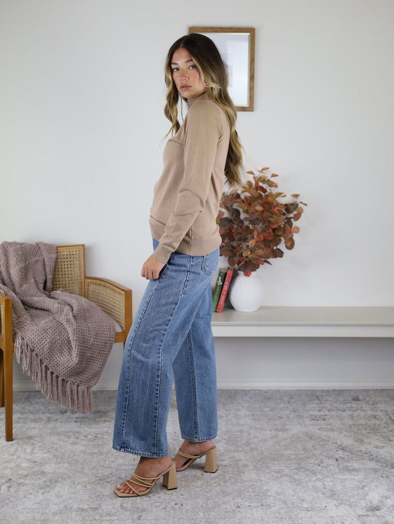 Traci Turtleneck Sweater - Final Sale