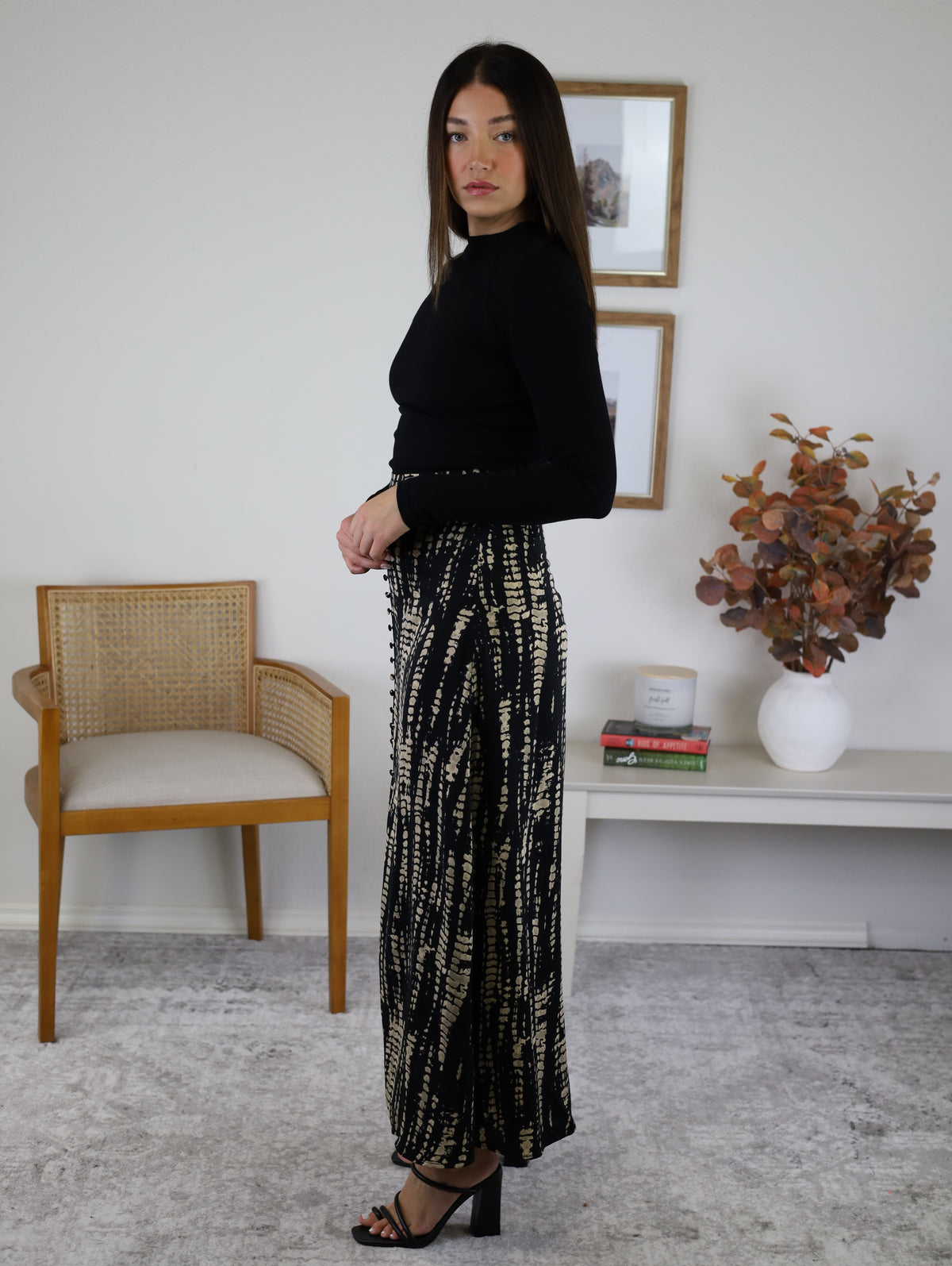 Hillside Multi Pattern Maxi Skirt