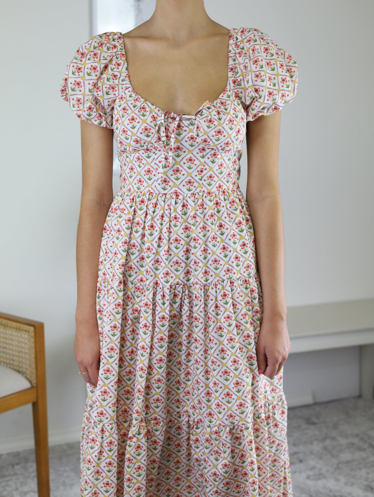 Clara Floral Maxi Dress