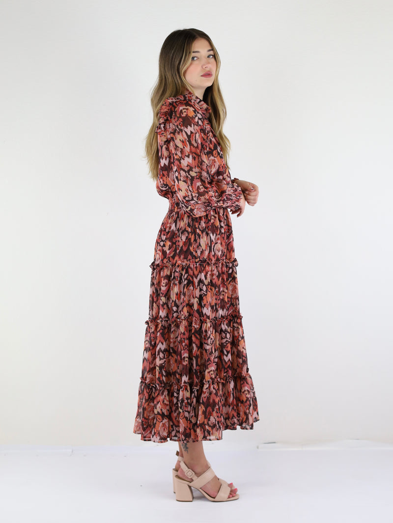 Dymo Midi Floral Dress