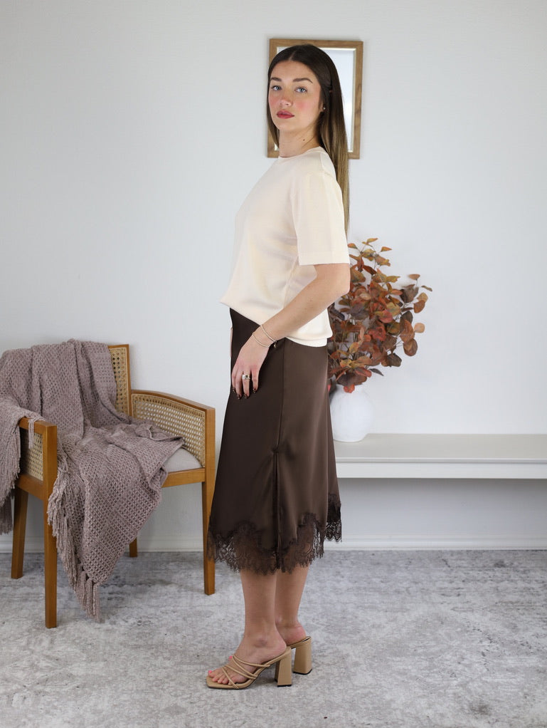 Cash Short Sleeve Sweater