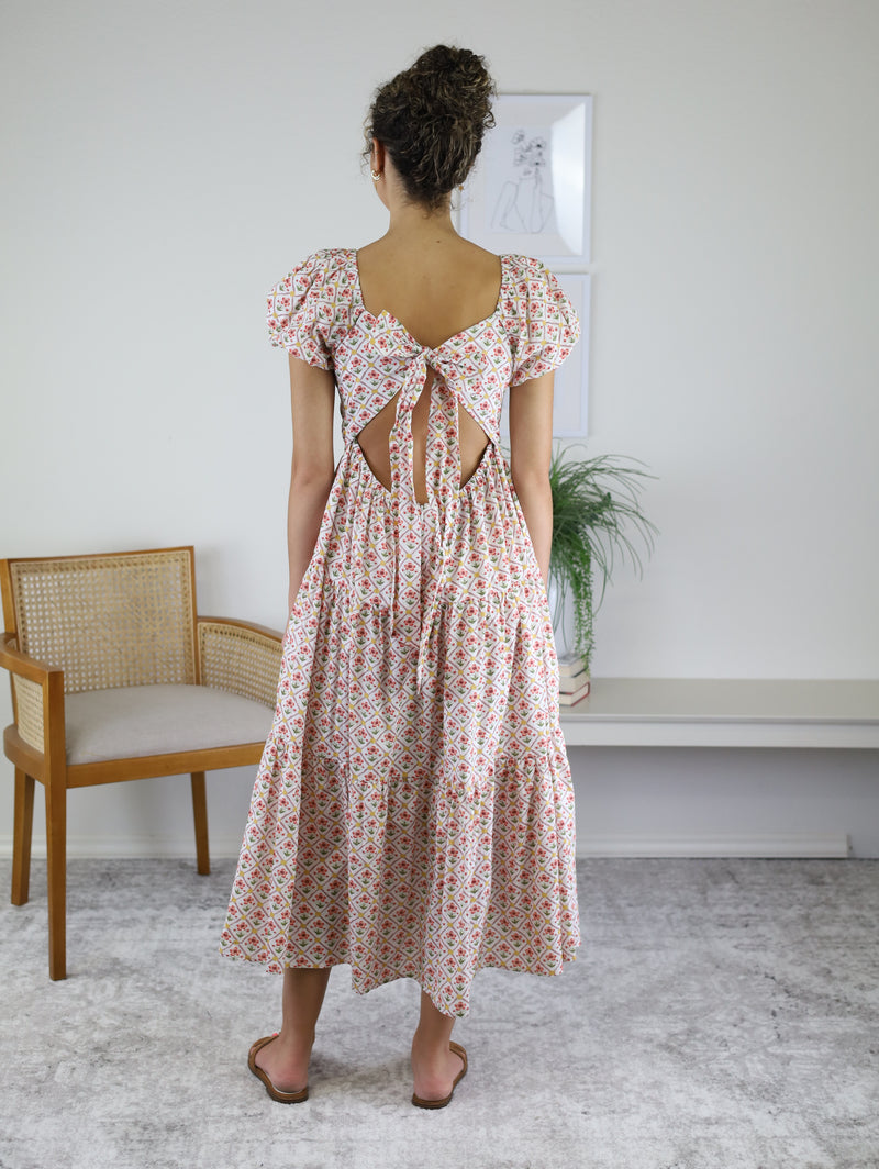 Clara Floral Maxi Dress