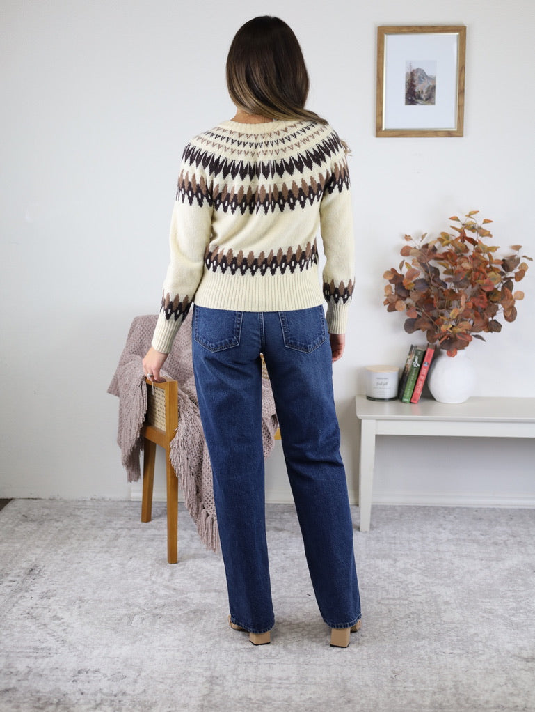 Kylie Printed Cardigan - Final Sale