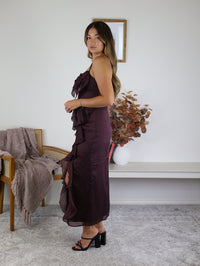 Quin  Ruffle Midi Dress