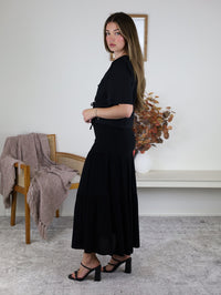 Ellie 3 Tier Maxi Skirt