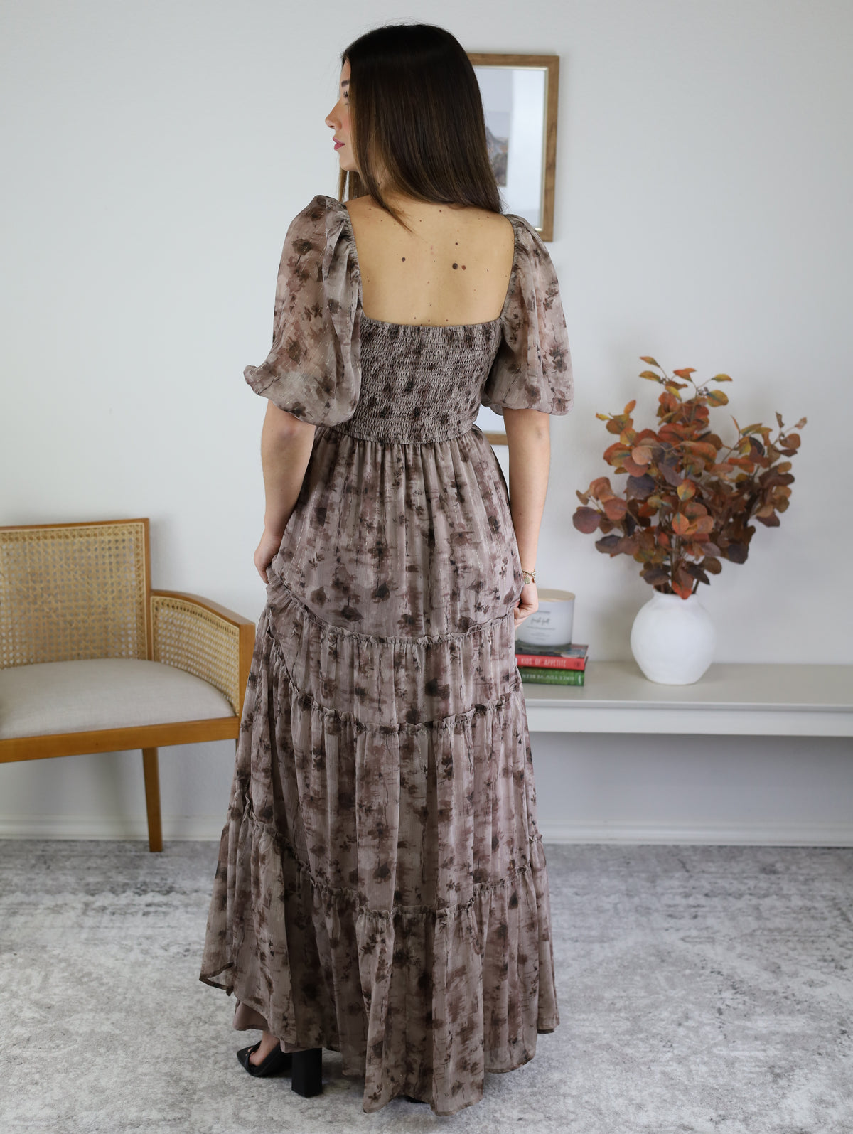 Eileen Floral Print Maxi Dress