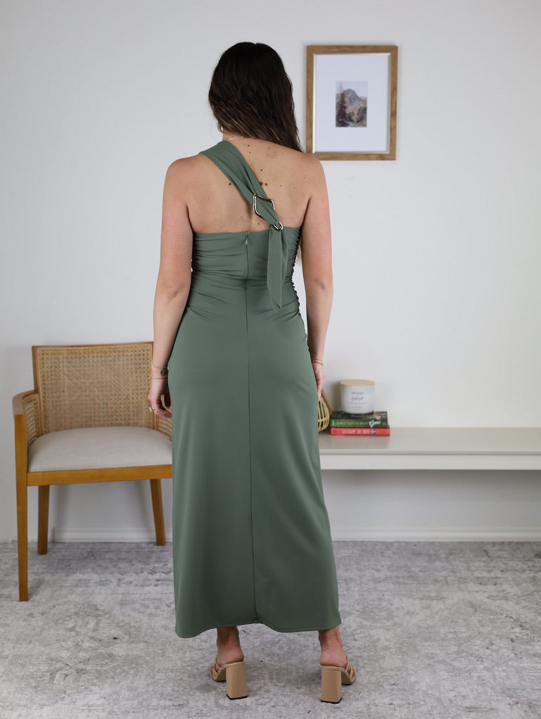 Shanna One Shoulder Maxi Dress
