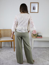 Cambria Boho Embroidered Blouse