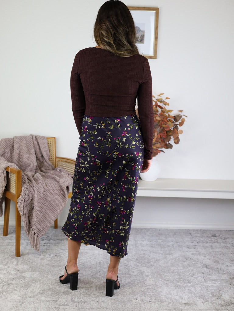 Sway Satin Maxi Skirt - Final Sale