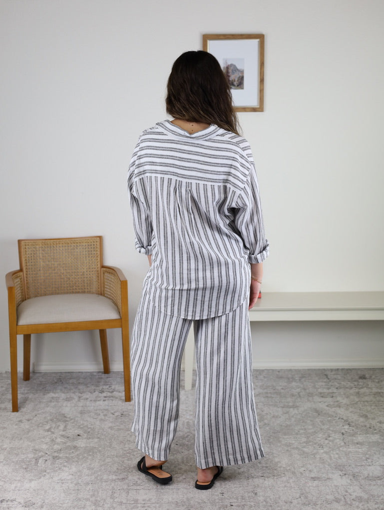 Z Supply - The Perfect Striped Pant - White