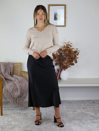 Z Supply - Izabel Luxe Satin Skirt