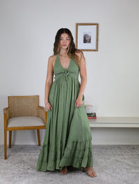 Whitner Halter Maxi Dress