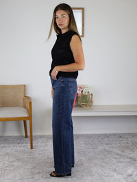 Kennedy Collared Sweater Vest Top