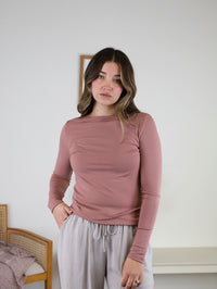 Kenny Boatneck Top
