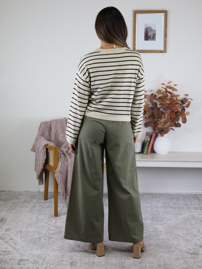 Gladys Cotton Twill Pant