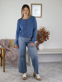 Z Supply - Daily Knit Denim Cardigan