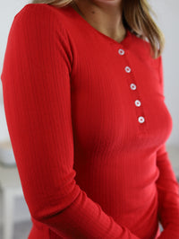 Z Supply - Holly Pointelle LS Top