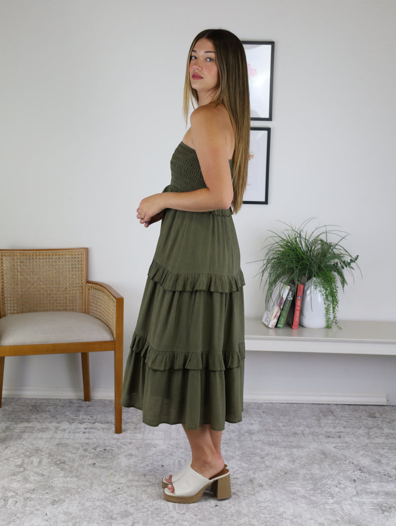 Trudie Ruffle Tier Maxi Skirt or Dress