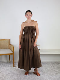 Dawn Pintuck Detail Midi Sundress