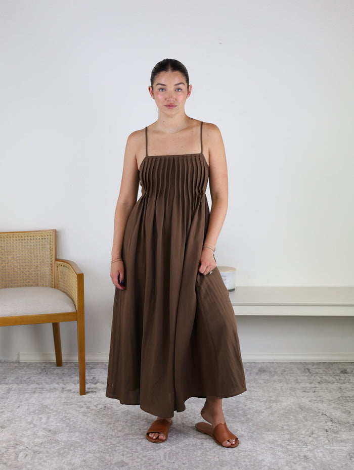 Dawn Pintuck Detail Midi Sundress