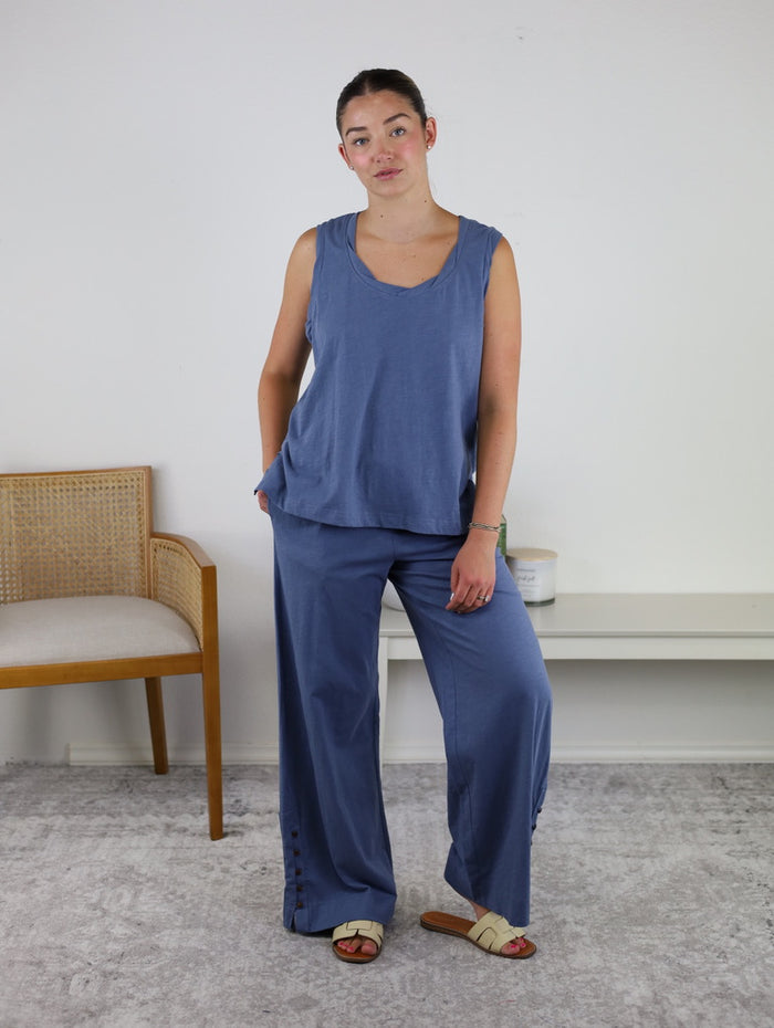 Chandler Cotton Tank/Pant  Set