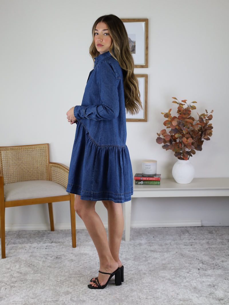 Ayla Denim Dress