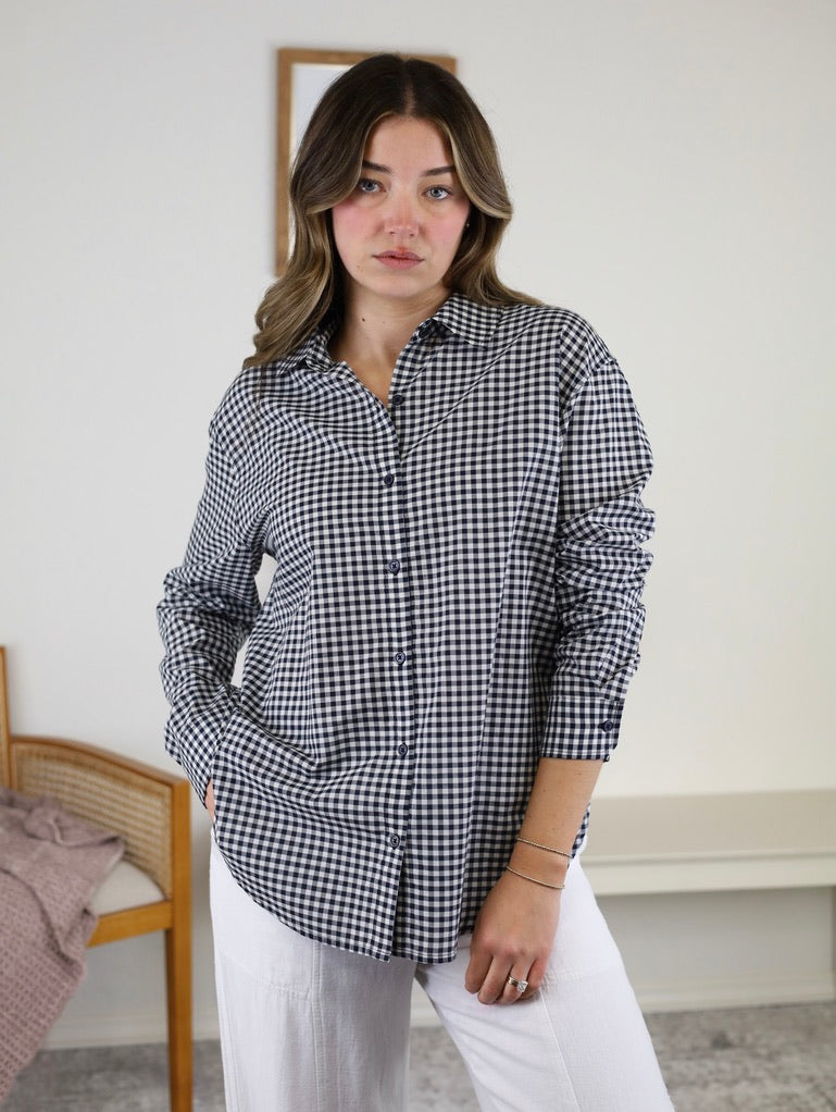 Seaport Button Up Top