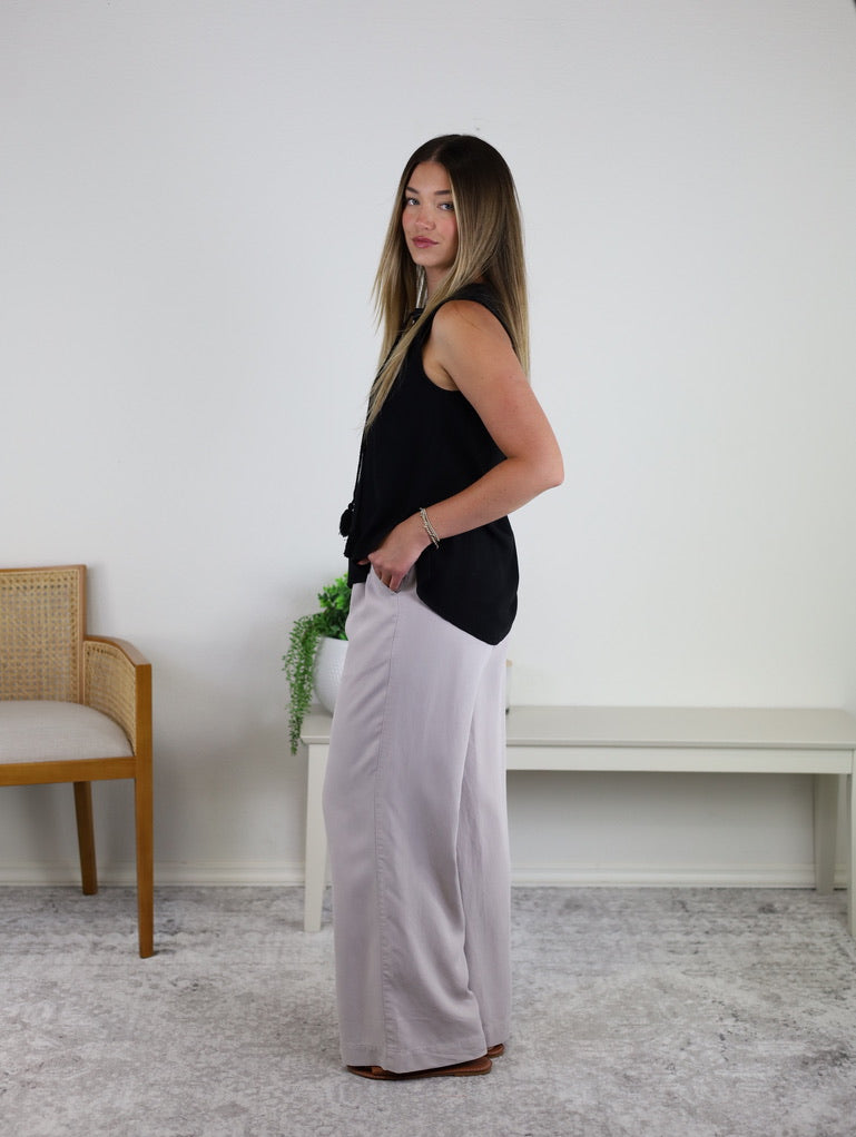 Heritage Linen Blend Blouse