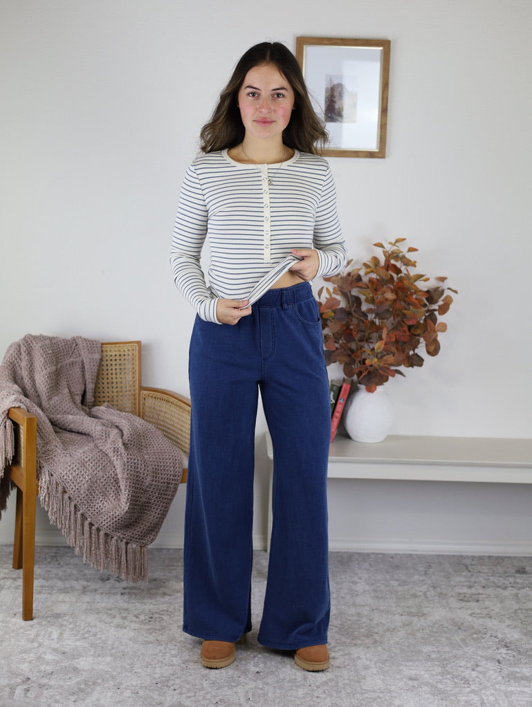 Z Supply - Entourage Knit Denim Pant