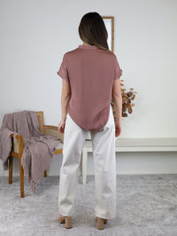 Debbie Drop Shoulder Blouse